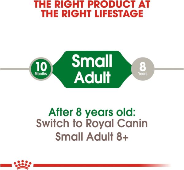 Royal Canin Small Breed Adult Dry Dog Food, 14 lb bag - Image 4