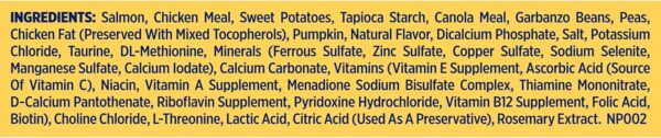 Nature’s Recipe Grain Free Salmon, Sweet Potato & Pumpkin Recipe Dry Dog Food, 24 lb. Bag - Image 9