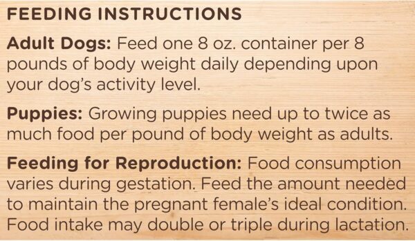 Rachael Ray Nutrish Natural Premium Wet Dog Food, Savory Favorites Variety Pack, 8 Ounce Tub (Pack of 6) (6303230800) - Image 4
