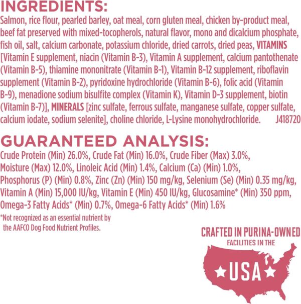 Purina ONE Natural, Sensitive Stomach Dry Dog Food, +Plus Skin & Coat Formula - 31.1 lb. Bag - Image 5