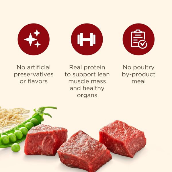 Nutrish Real Beef, Pea & Brown Rice Recipe Whole Health Blend Dry Dog Food, 40 lb. Bag, Packaging May Vary (Rachael Ray) - Image 5