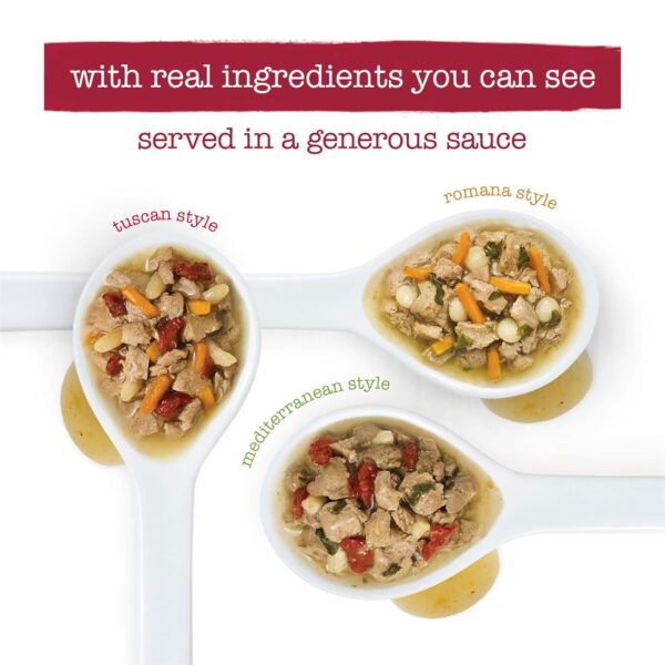 Purina Beneful Wet Dog Food Variety Pack, Medleys Tuscan, Romana & Mediterranean Style - (Pack of 30) 3 oz. Cans - Image 3