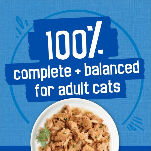 Purina Friskies Wet Cat Food Variety Pack, Oceans of Delight Flaked and Prime Filets - (Pack of 40) 5.5 oz. Cans - Image 5